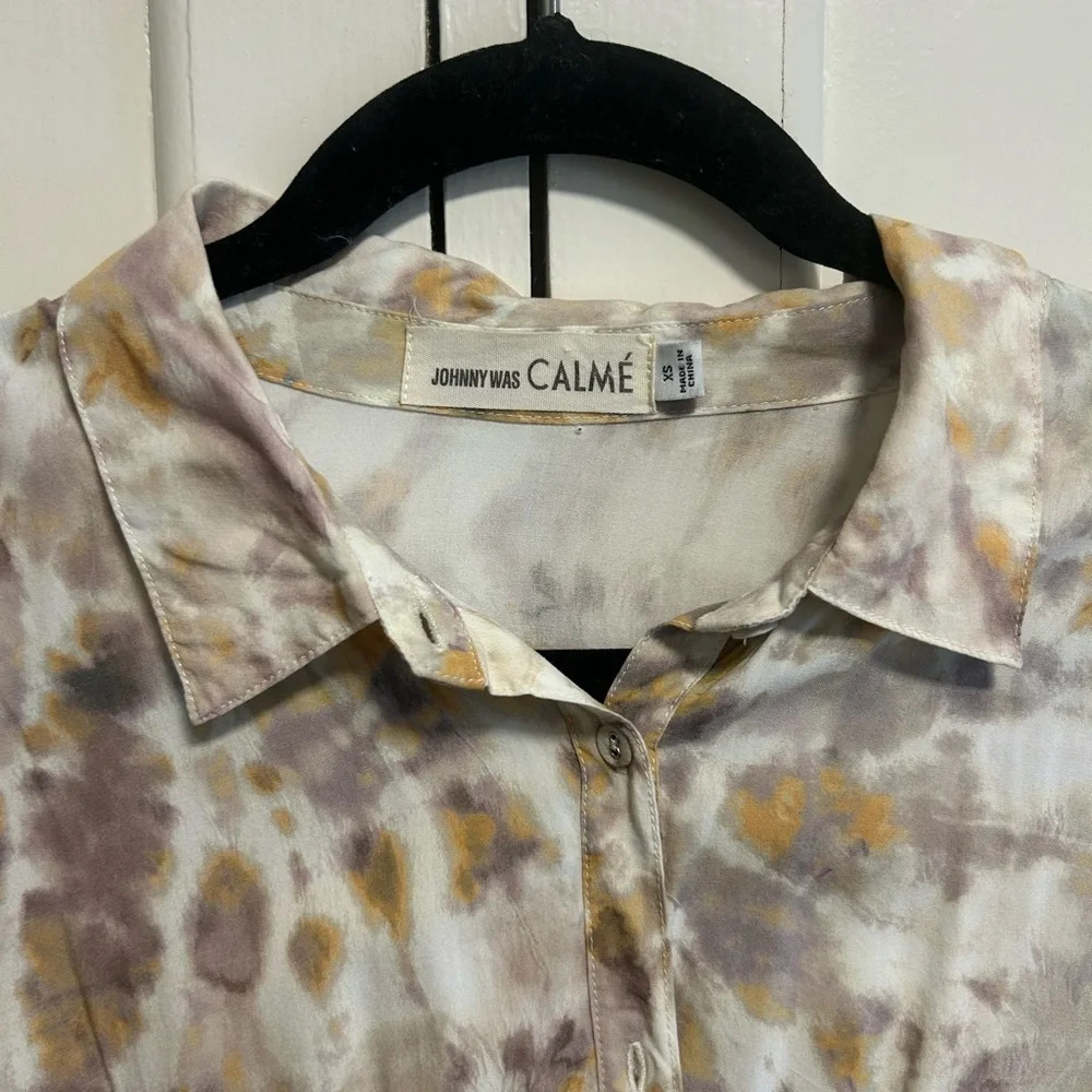 Johnny Was Relaxed Button Up Top - image 4